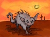 Awesome Chupacabra Art By Jessie Dawn!